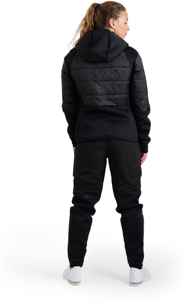 ARENA KURTKA UNISEX TEAM LINE HALF-QUILTED JACKET BLACK 004915/500