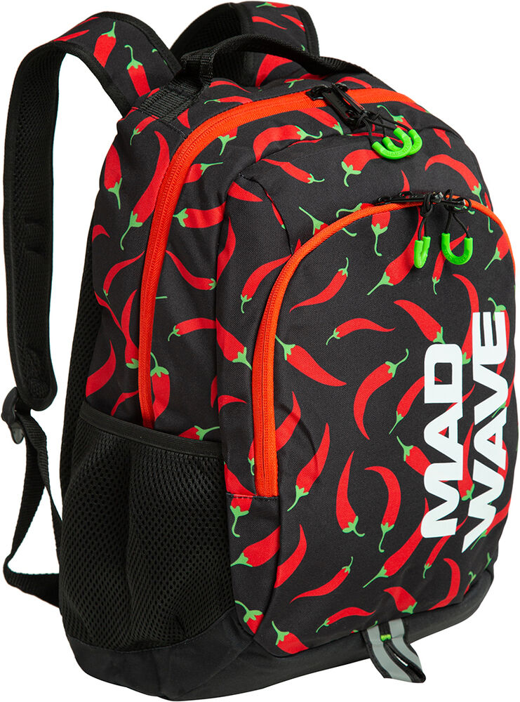 MAD WAVE PLECAK BACKPACK CITY PAPRYCZKI 42x29x18cm M11290313W