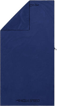 AQUA SPEED RĘCZNIK DRY SOFT 70X140 GRANATOWY