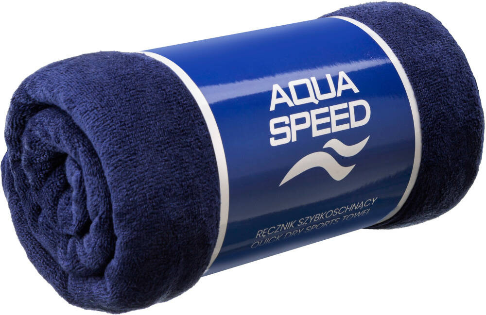 AQUA SPEED RĘCZNIK DRY SOFT 50X100 400G KOL.10 GRANAT