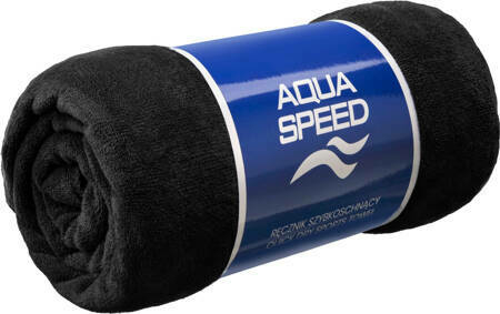 AQUA SPEED RĘCZNIK DRY SOFT 70X140 CZARNY