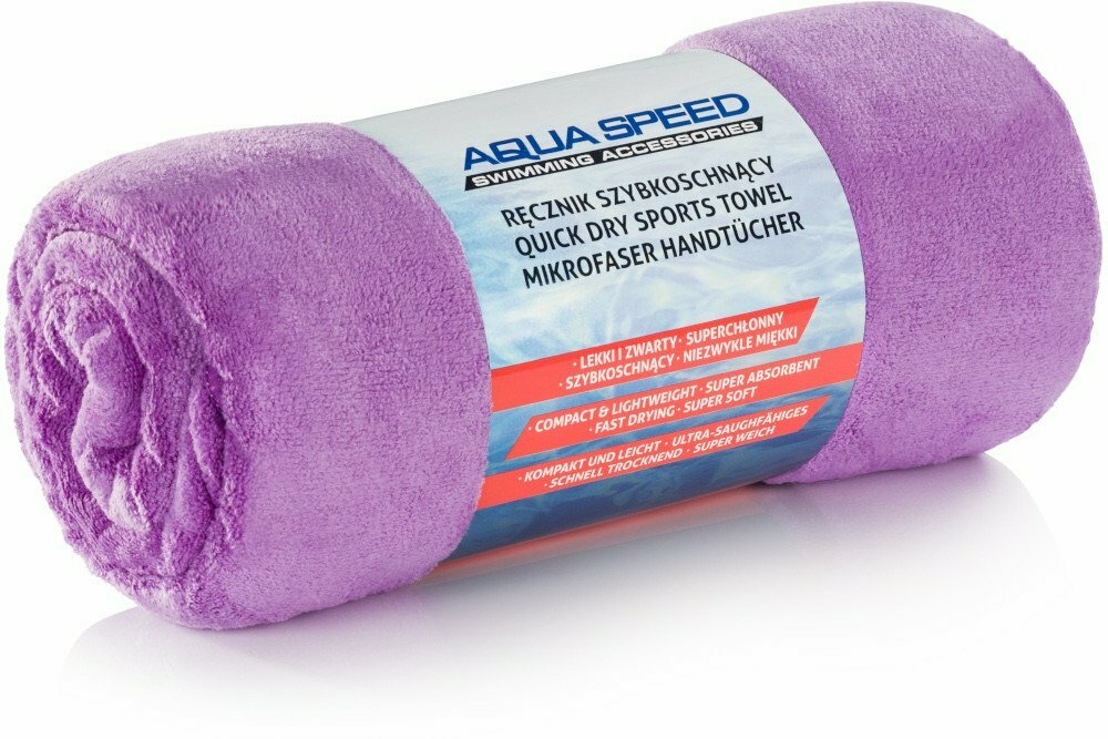AQUA SPEED RĘCZNIK DRY SOFT 70X140 FIOLET