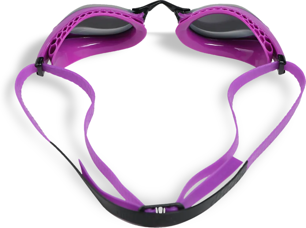 ARENA OKULARY STARTOWE AIR SPEED MIRROR SILVER PURPLE BLACK 003151108
