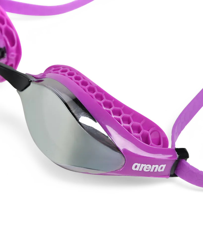 ARENA OKULARY STARTOWE AIR SPEED MIRROR SILVER PURPLE BLACK 003151108
