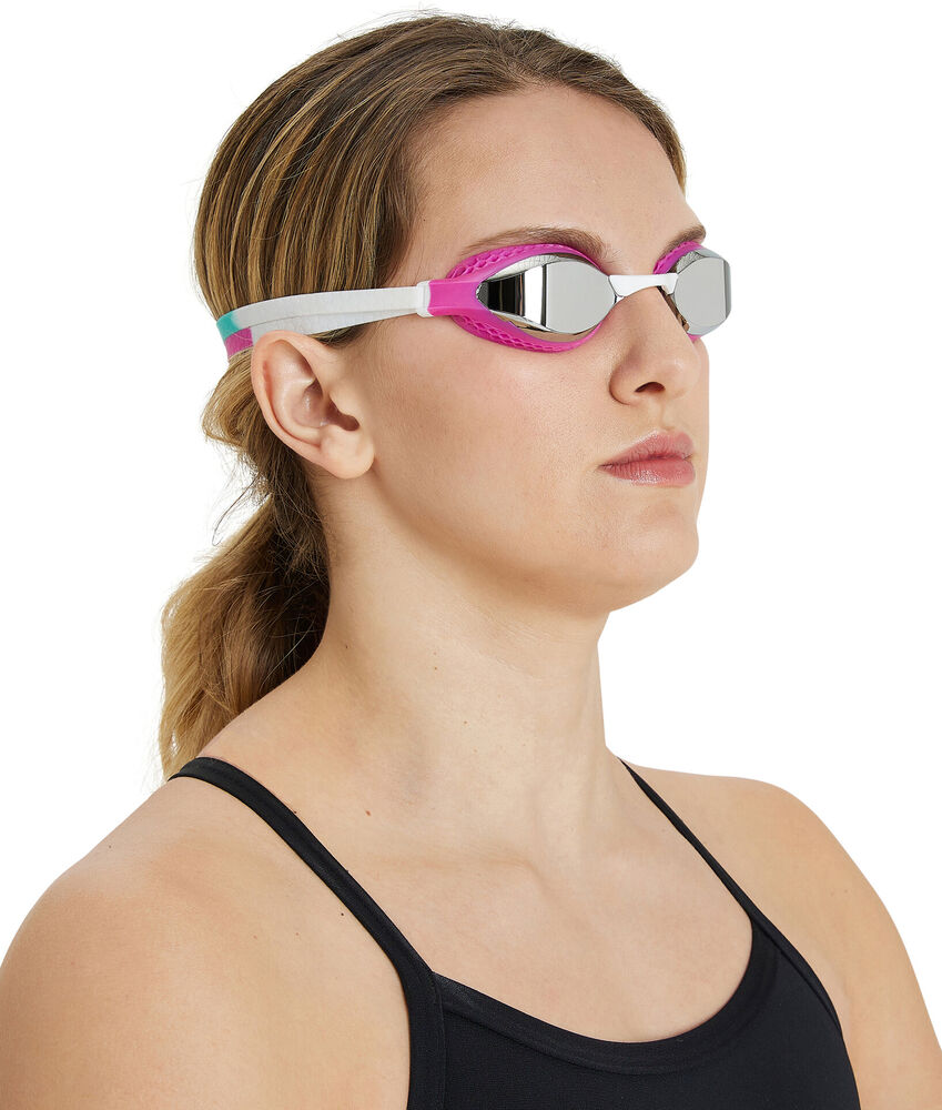 ARENA OKULARY STARTOWE AIR SPEED MIRROR SILVER-PINK-MULTI 003151105