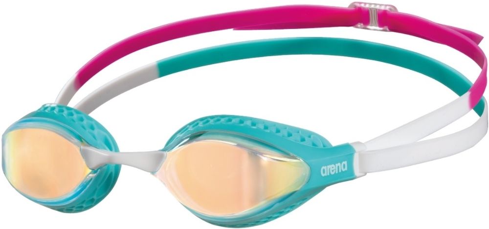 ARENA OKULARY STARTOWE AIR SPEED MIRROR YELLOW COPPER-TURQUOISE-MULTI 003151204