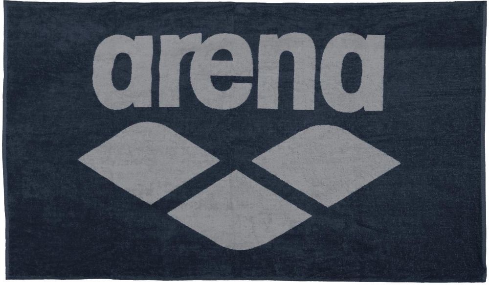 ARENA DUŻY RĘCZNIK POOL SOFT TOWEL NAVY GREY  150cm x 90cm  001993750