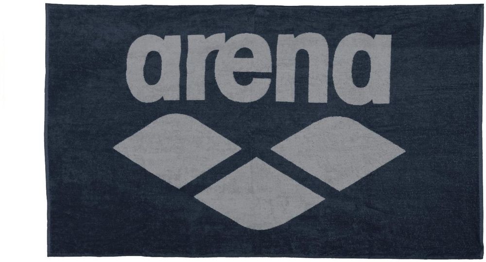 ARENA DUŻY RĘCZNIK POOL SOFT TOWEL NAVY GREY  150cm x 90cm  001993750