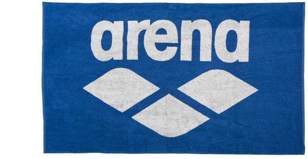ARENA DUŻY RĘCZNIK POOL SOFT TOWEL ROYAL-WHITE  150cm x 90cm  001993810