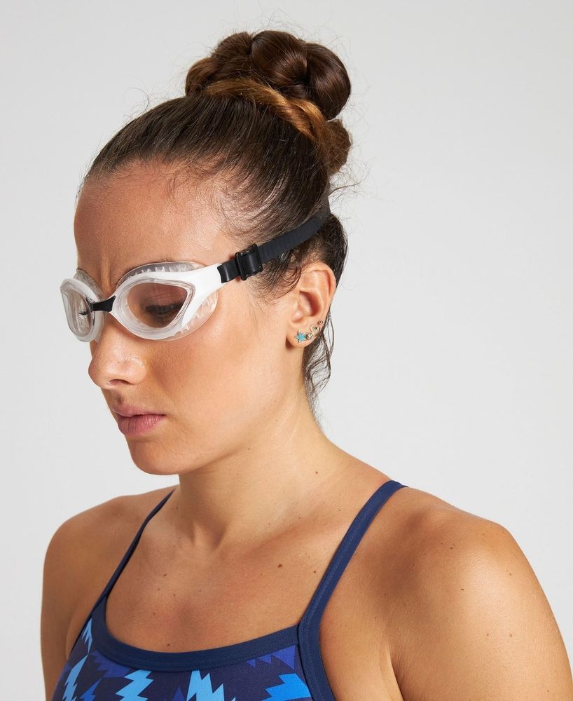 ARENA OKULARKI  AIR-BOLD SWIPE  clear white black 004714100
