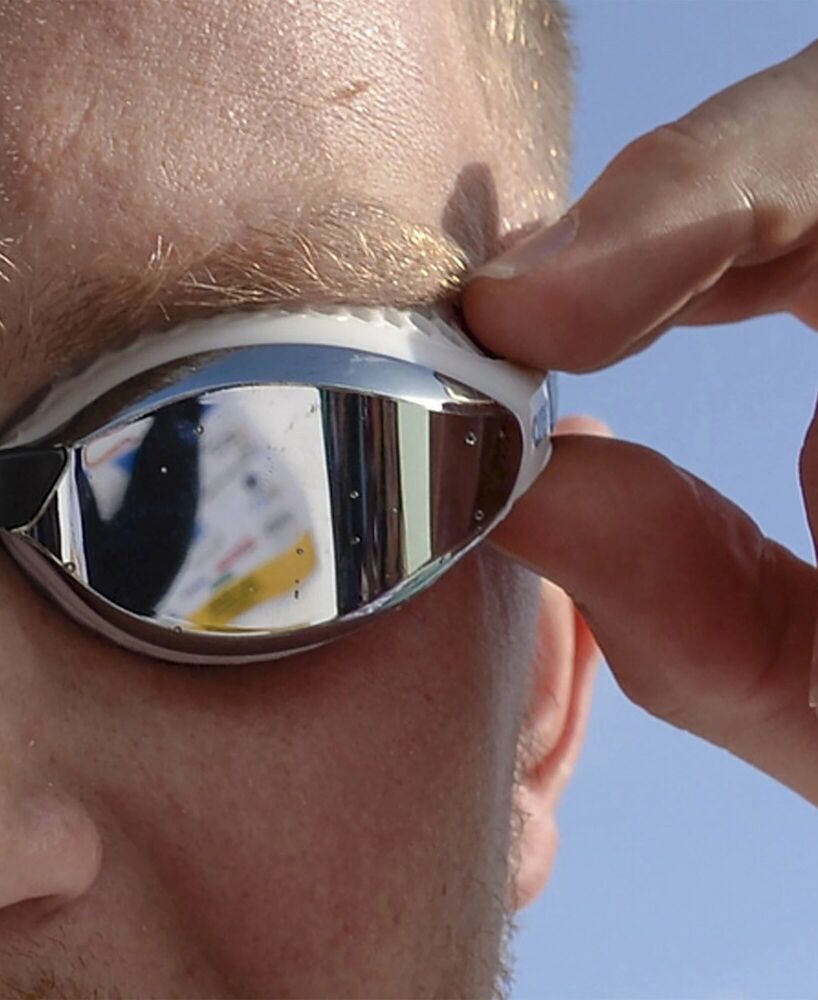 ARENA OKULARY STARTOWE AIR SPEED MIRROR SILVER WHITE 003151102