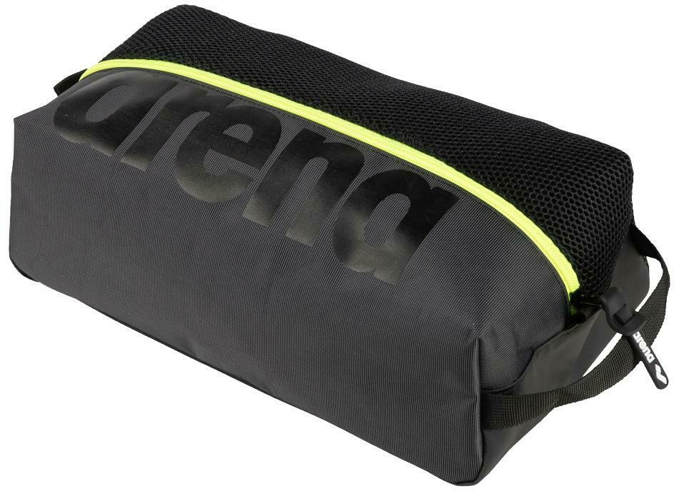 ARENA KOSMETYCZKA  SPIKY III POCKET BAG dark smoke neon yellow 005570101