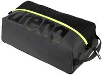 ARENA KOSMETYCZKA  SPIKY III POCKET BAG dark smoke neon yellow 005570101