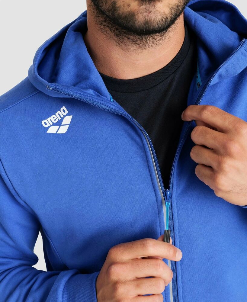 ARENA BLUZA ROZPINANA TEAM HOODED JACKET PANEL ROYAL 004906800
