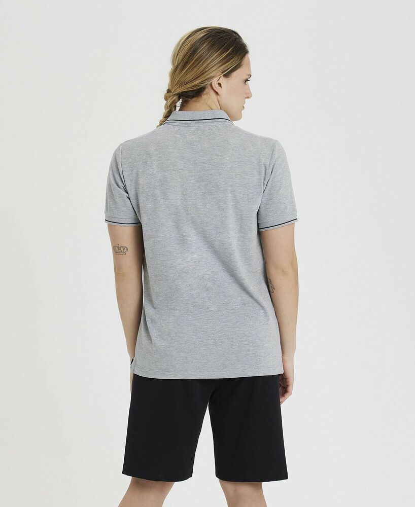 ARENA KOSZULKA POLO TEAM POLO SHIRT SOLID MEDIUM GREY HEATHER  004901550