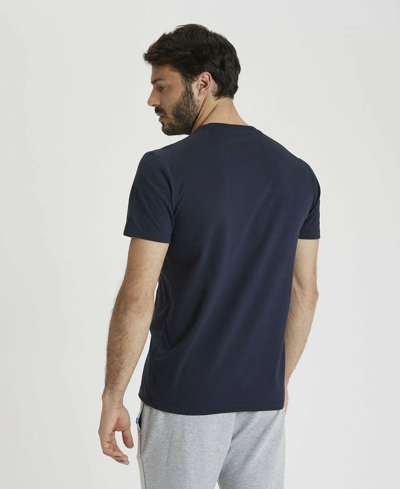 ARENA KOSZULKA  TEAM T-SHIRT PANEL NAVY 004899/700