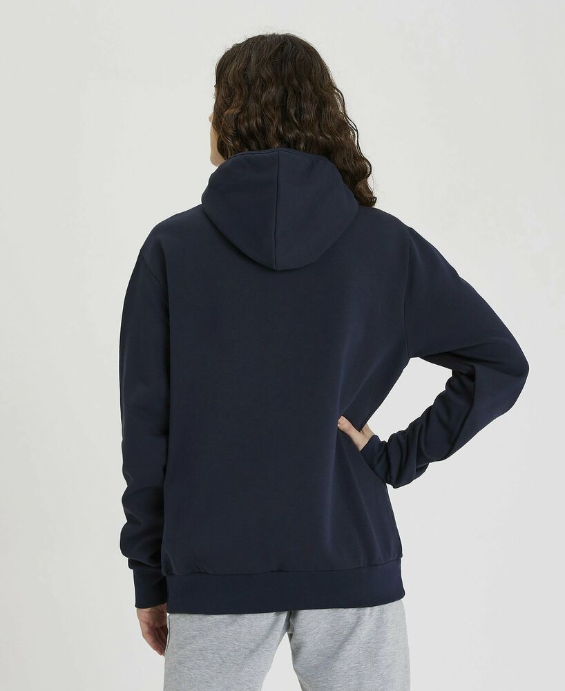 ARENA BLUZA ROZPINANA TEAM HOODED JACKET PANEL  NAVY 004906700