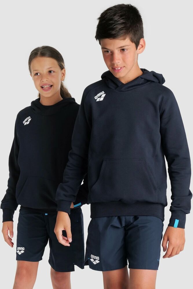 ARENA BLUZA JUNIOR JR TEAM HOODED SWEAT PANEL  004919700 NAVY