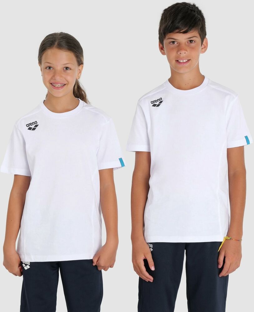 ARENA KOSZULKA JUNIOR JR TEAM T-SHIRT PANEL 004918100 WHITE