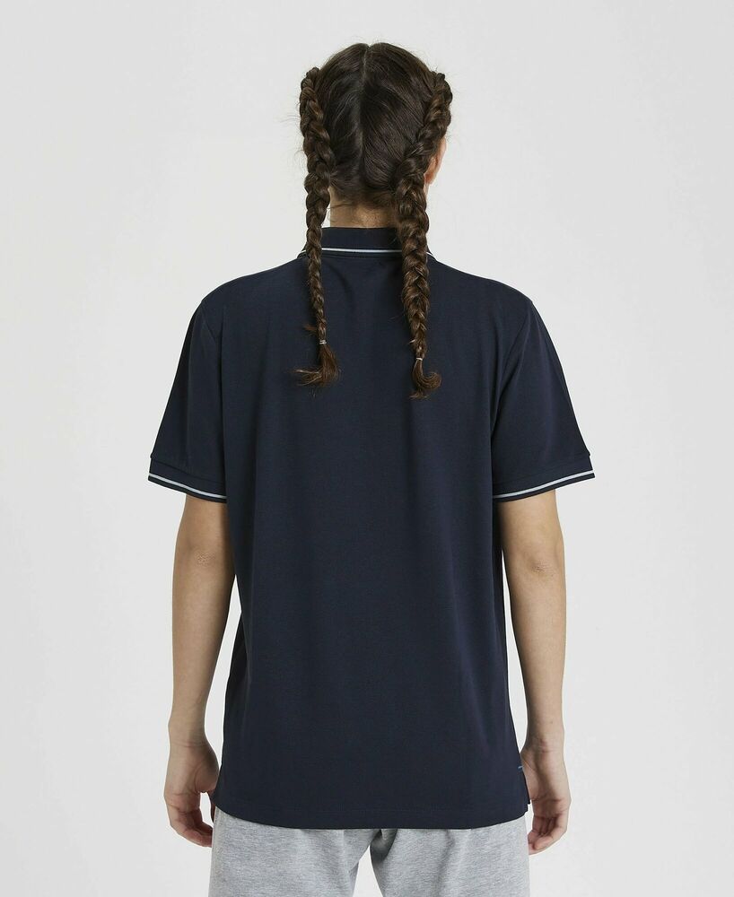 ARENA KOSZULKA POLO TEAM POLO SHIRT SOLID NAVY  004901700