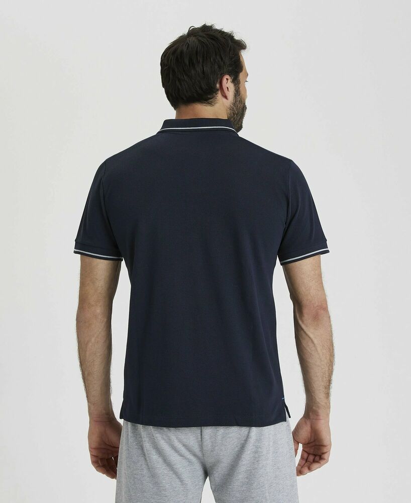 ARENA KOSZULKA POLO TEAM POLO SHIRT SOLID NAVY  004901700