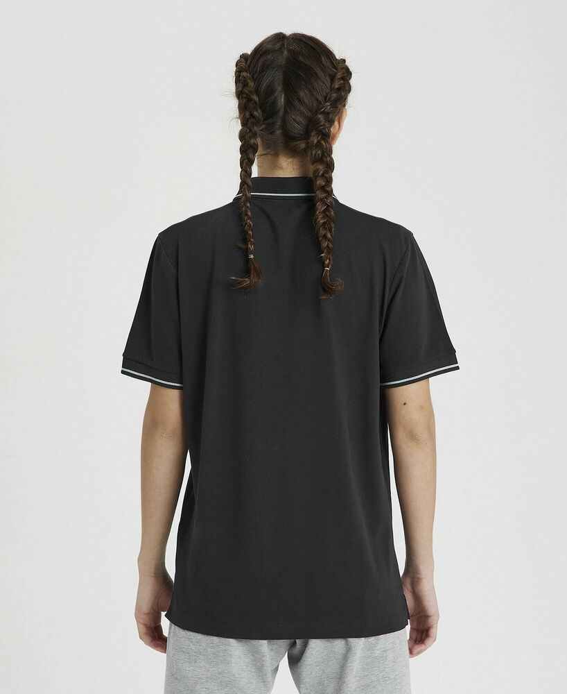 ARENA KOSZULKA POLO TEAM POLO SHIRT SOLID BLACK  004901500