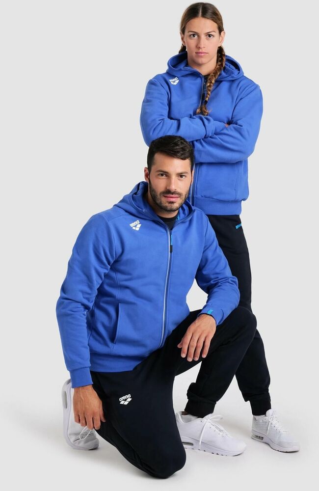 ARENA BLUZA ROZPINANA TEAM HOODED JACKET PANEL ROYAL 004906800