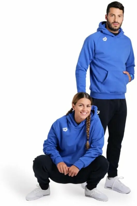 ARENA BLUZA TEAM HOODED SWEAT PANEL ROYAL