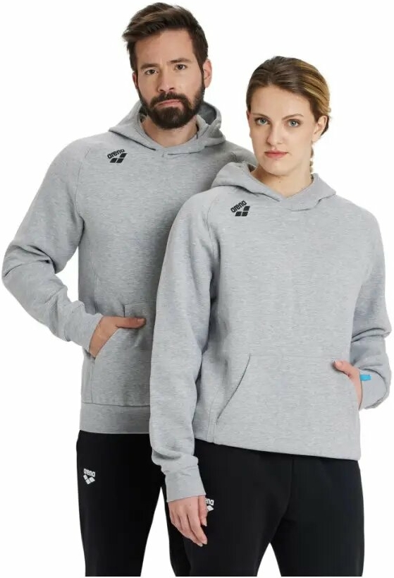ARENA BLUZA TEAM HOODED SWEAT PANEL GREY