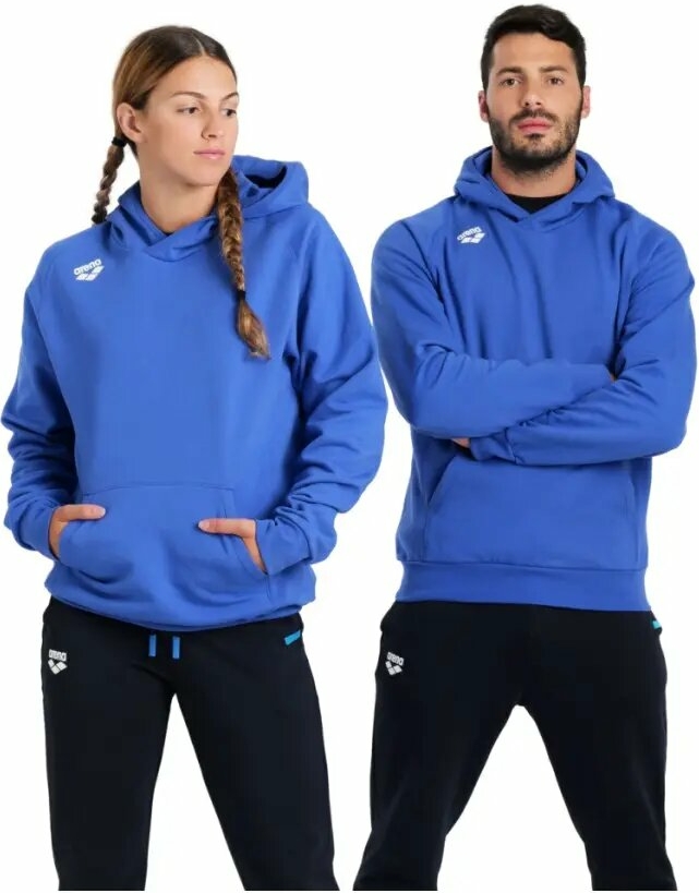 ARENA BLUZA TEAM HOODED SWEAT PANEL ROYAL