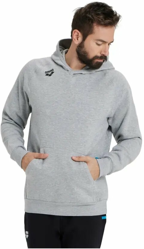 ARENA BLUZA TEAM HOODED SWEAT PANEL GREY