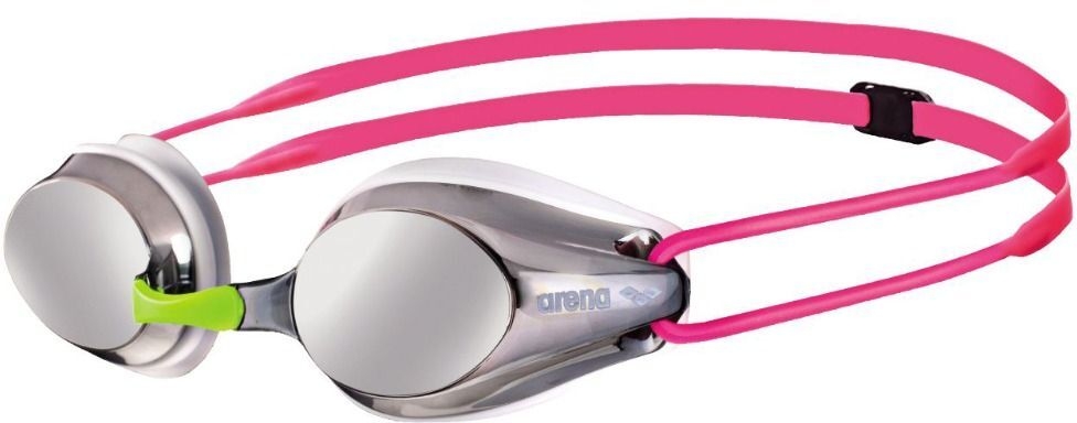 ARENA OKULARY TRACKS JUNIOR MIRROR SILVER/WHITE/FUCHSIA 1E56018