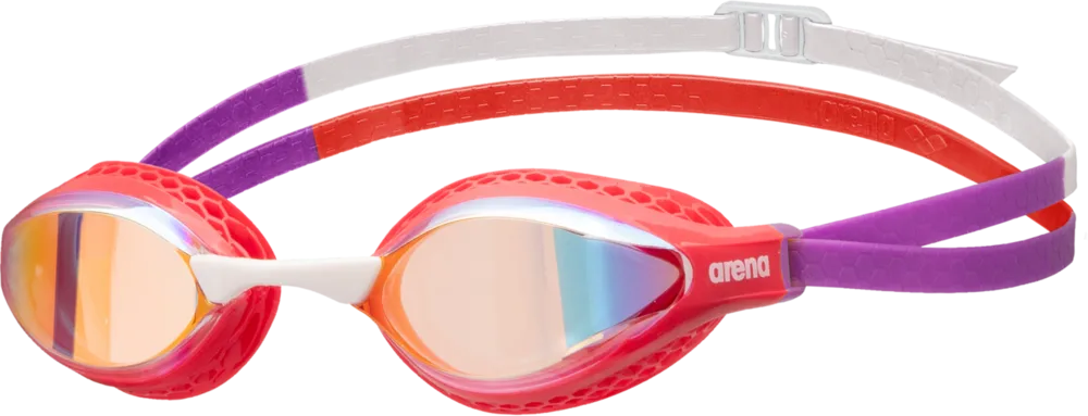 ARENA OKULARY STARTOWE AIR SPEED MIRROR YELLOW COPPER BRIGHT CORAL  003151111