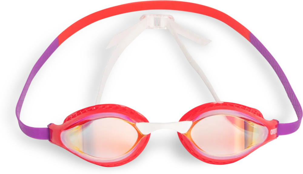 ARENA OKULARY STARTOWE AIR SPEED MIRROR YELLOW COPPER BRIGHT CORAL  003151111