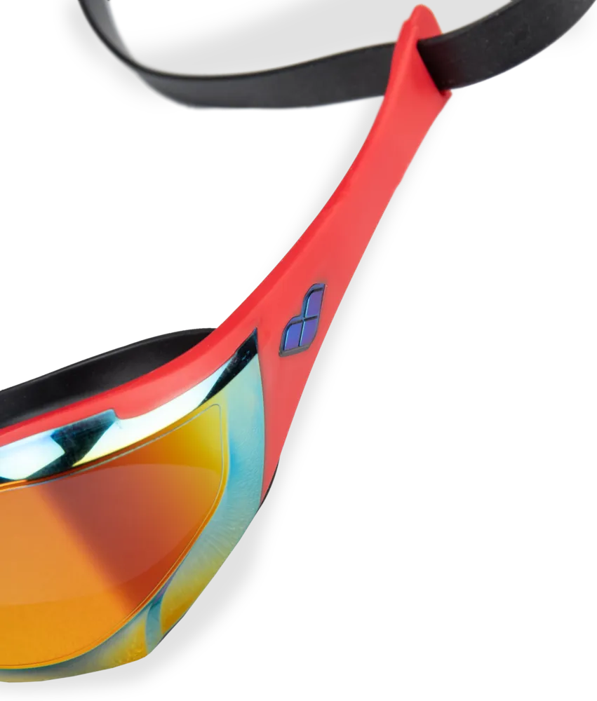 ARENA OKULARKI COBRA EDGE SWIPE MIRROR GOGGLES GOLD RED SW3  006870/103