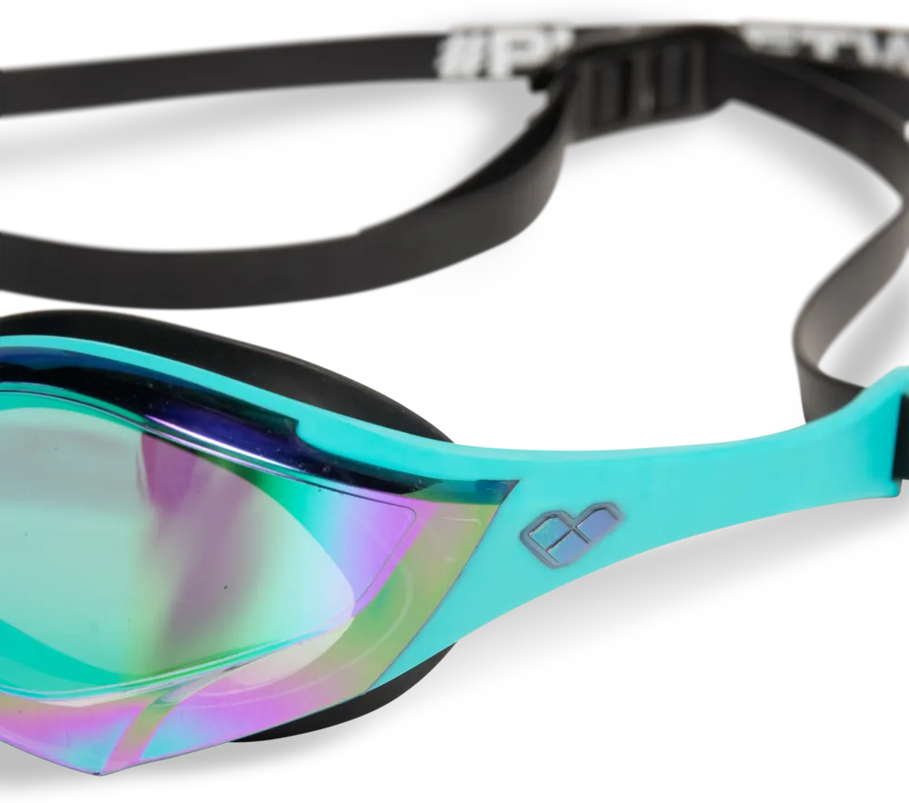 ARENA OKULARKI COBRA EDGE SWIPE MIRROR GOGGLES EMERALD PEACOCK BLACK  006870/180