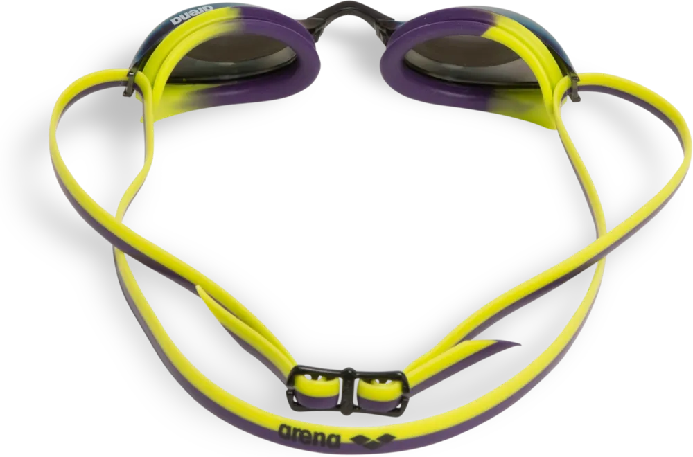 ARENA OKULARKI PŁYWACKIE  PYTHON MIRROR VIOLET PLUM ARTIC LIME 1E763/122