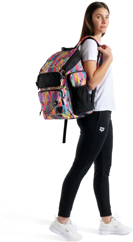 ARENA PLECAK ONE GO BACKPACK 45L AO ARENA TROPICAL DELI GHT 010232/904