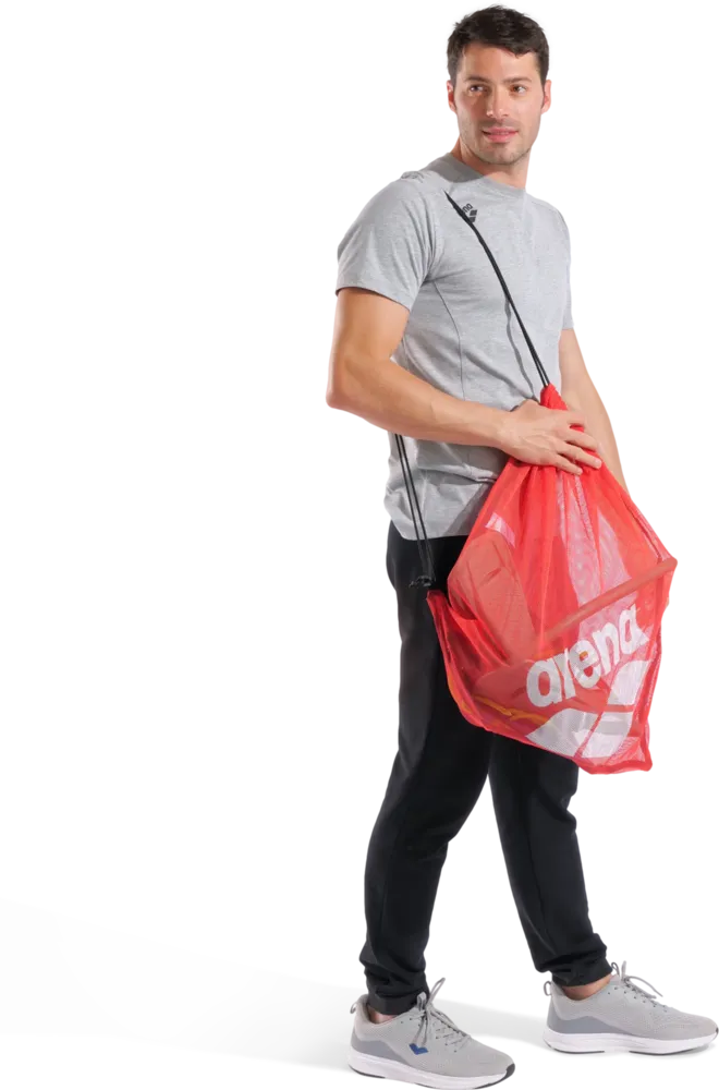 ARENA WOREK ONE GO  MESH BAG RED  010240/600