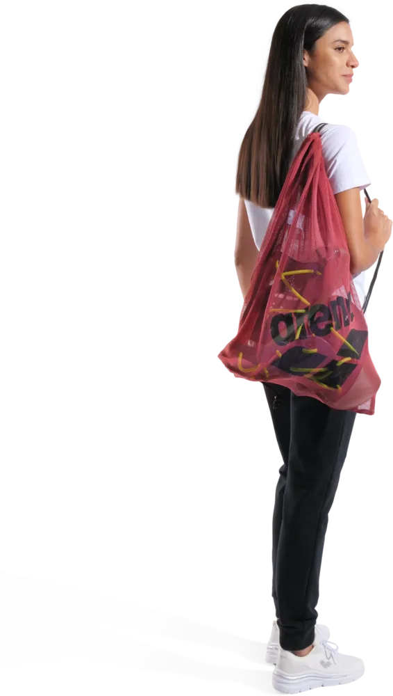 ARENA WOREK ONE GO  MESH BAG CRIMSON  010240/700