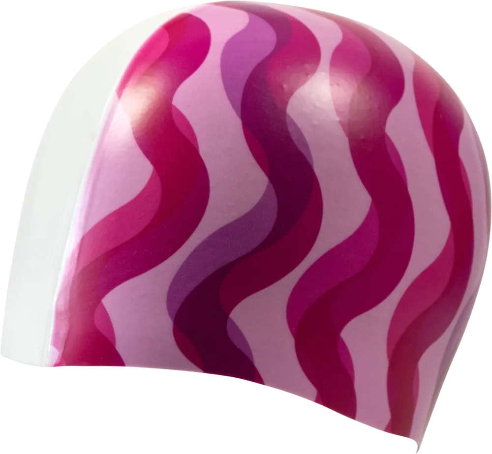 ARENA CZEPEK PŁYWACKI HD CAP RIPPLE PRINT 005572/251