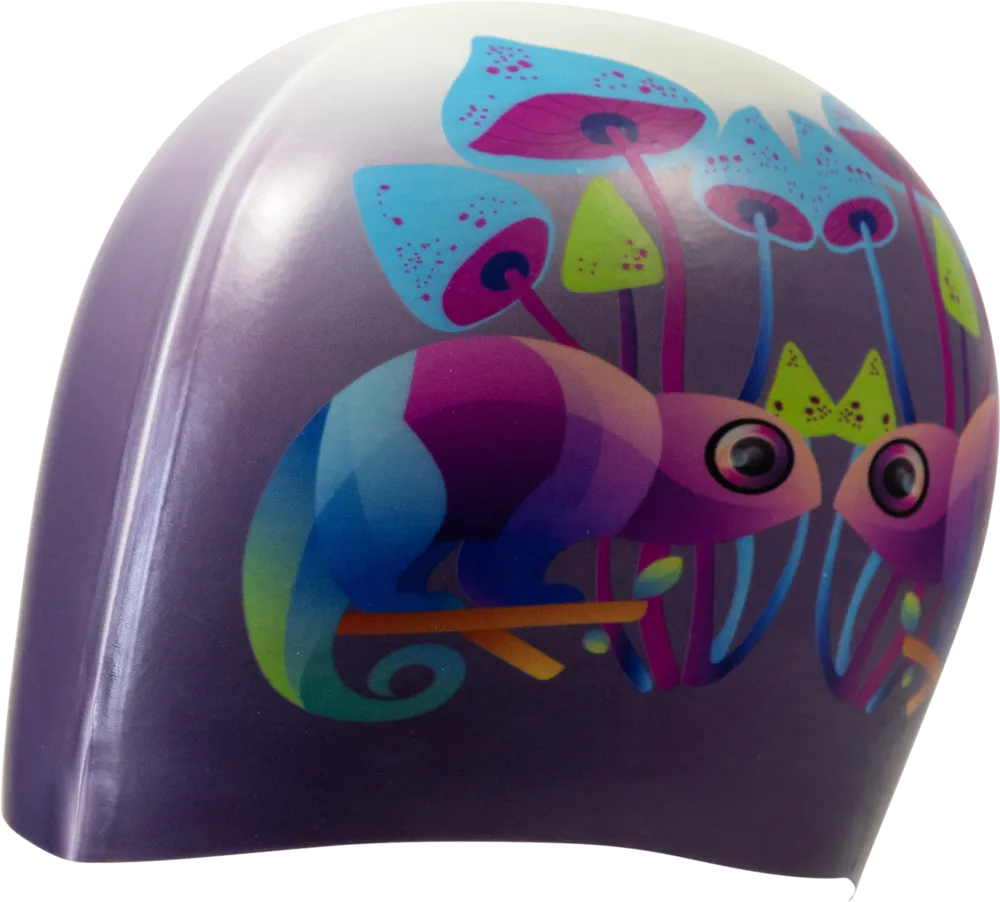 ARENA CZEPEK PŁYWACKI HD CAP MULTI CHAMELEON 005572/247