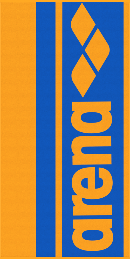 ARENA DUŻY RĘCZNIK  LOGOTYPE JACQUARD TOWEL 180x90cm PARROT-BLUE CHINA 009181/380