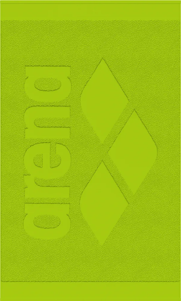 ARENA DUŻY RĘCZNIK BAWEŁNIANY  LOGOTYPE JACQUARD TOWEL150X90CM  ARTIC LIME -  009049/601