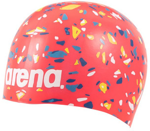 ARENA CZEPEK PŁYWACKI POOLISH MOULD CONFETTI RED 1E774/243