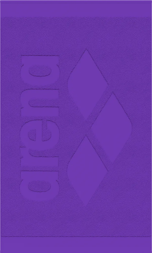 ARENA DUŻY RĘCZNIK BAWEŁNIANY  LOGOTYPE JACQUARD TOWEL 150X90CM SHOKING VIOLET -  009049/991