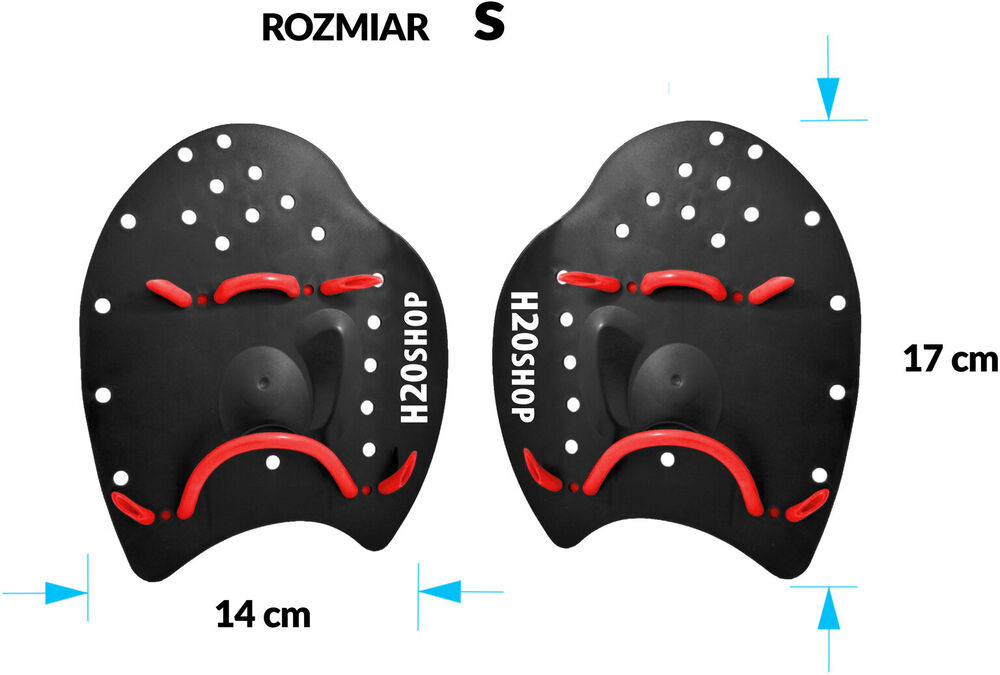 H2O SHOP WIOSEŁKA PRO PADDLES BLACK