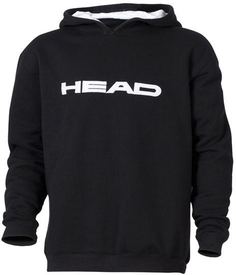 HEAD BLUZA Z KAPTUREM  TEAM HOODY JUNIOR ADULT black