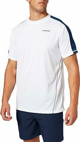 HEAD KOSZULKA  SWIMMING TEAM T-SHIRT black