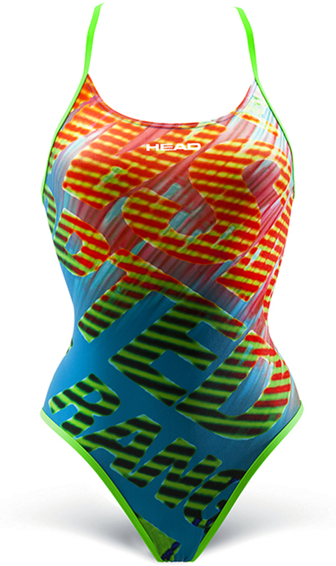 HEAD DAMSKI KOSTIUM TROPIC BYTE GREEN 452261GN